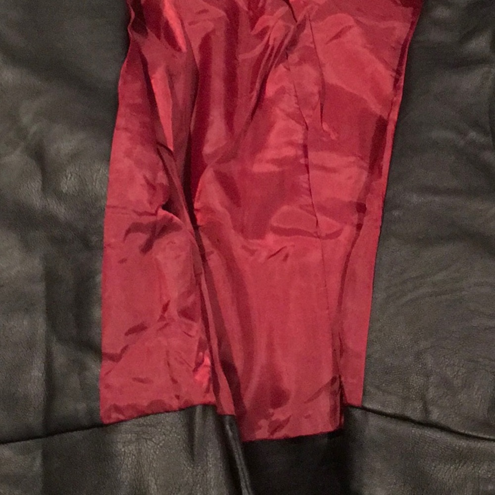 .Black Vegan Leather Moto Jacket - Picture 7 of 8